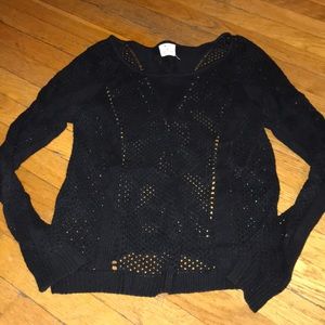 Light weight black sweater
